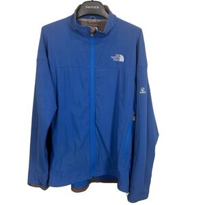 The‎ North Face Windstopper Flight Series Jacket Full Zip Size XL Blue READ